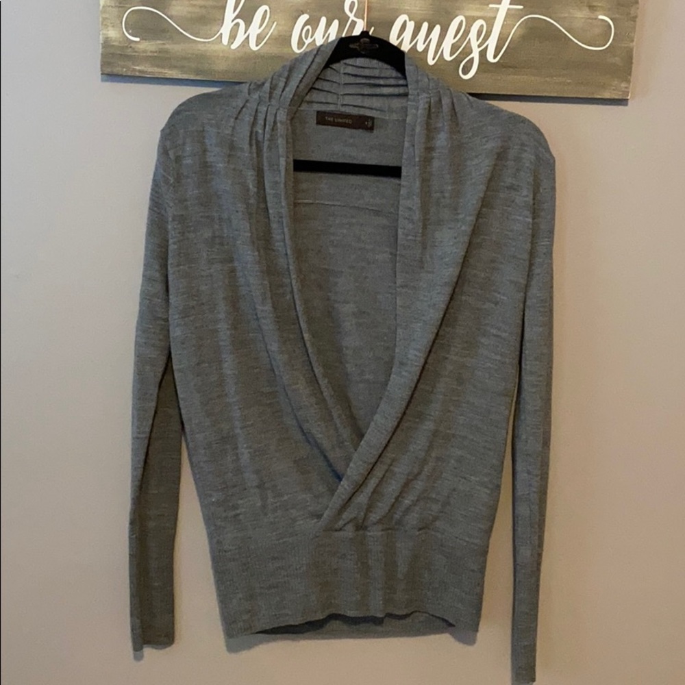 Super soft causal very low cut sweater